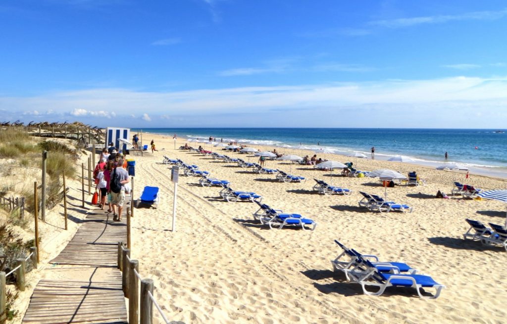 Praia do Barril in Portugal