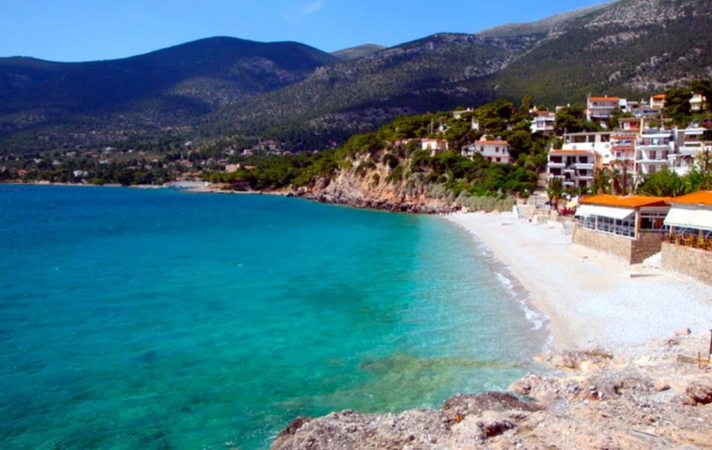 Vouliagmeni Beach in Greece